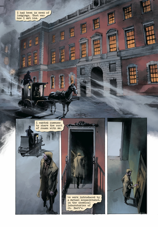Illustration for article titled Neil Gaiman tackles Sherlock Holmes in this A Study In Emerald exclusive